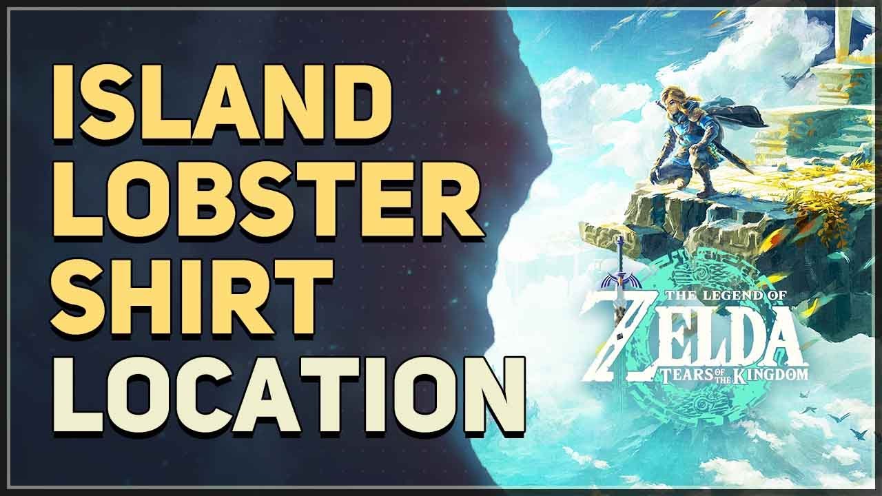 Island Lobster Shirt Location Legend of Zelda Tears of the Kingdom