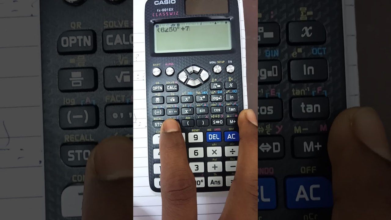How To Use Casio Fx-991Es Calculator In Electrical Engineering (Polar And Rectangular Form).. Part-1