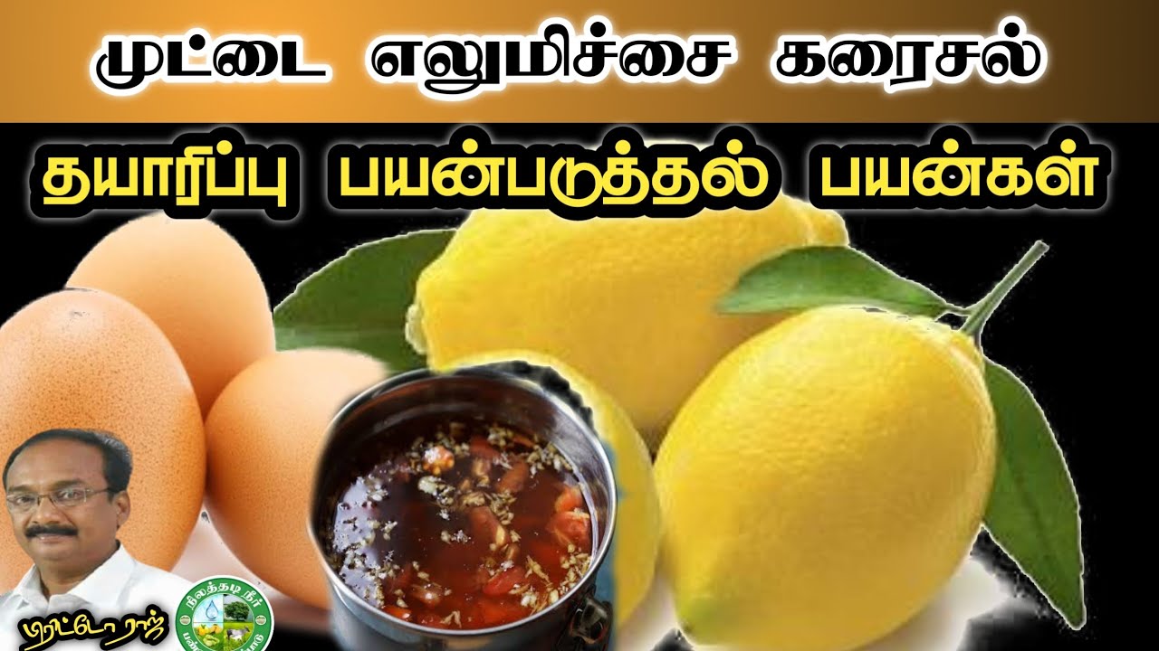 முட்டை எலுமிச்சை கரைசல் தயாரித்தல் Brittoraj 9944450552