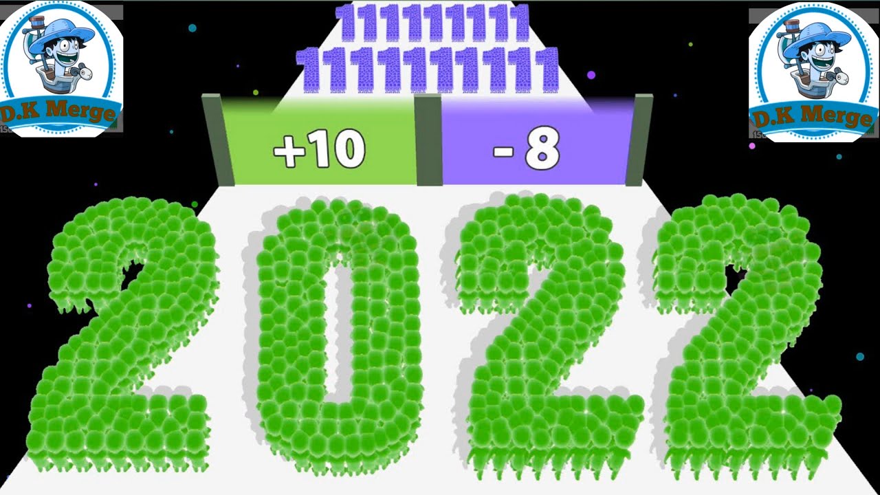 CROWD NUMBER RUN 3D = Count Master + Level Up Numbers
