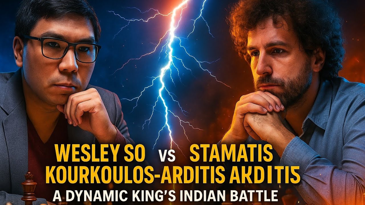 Wesley So vs Stamatis Kourkoulos-Arditis ❗ Budapest Olympiad 2024 ❗ A Dynamic King’s Indian Battle‼️