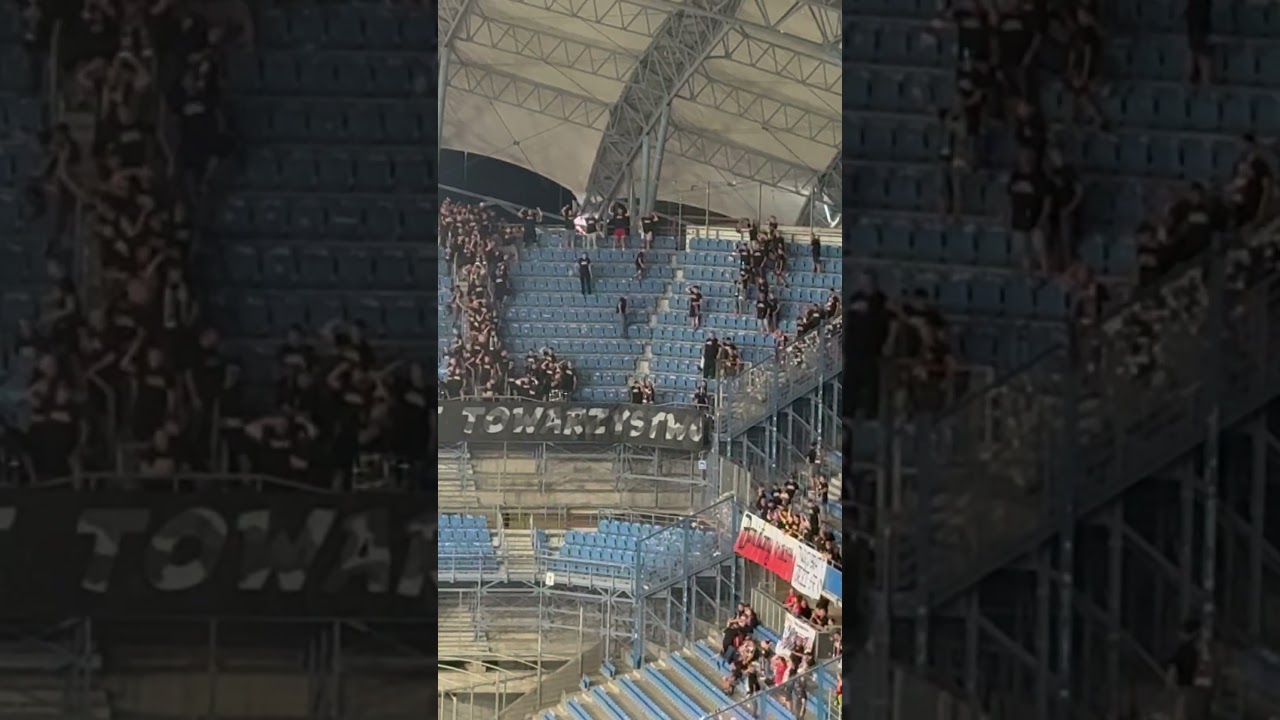 G&Oacute;RNIK ZABRZE W POZNANIU #g&oacute;rnikzabrze #lechpoznań #ultras #ekstraklasa #piłkanożna #football