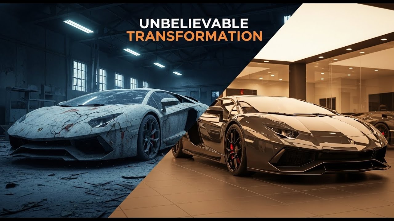 UNBELIEVABLE Lamborghini Restoration 😱 | Abandoned Hypercar Transformation