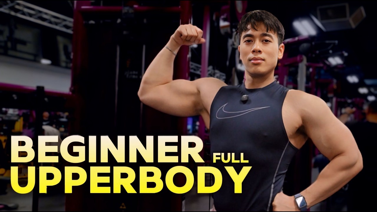 Full Upper Body Workout at Gym for Beginners with Machine | Planet Fitness Best Machine 2026