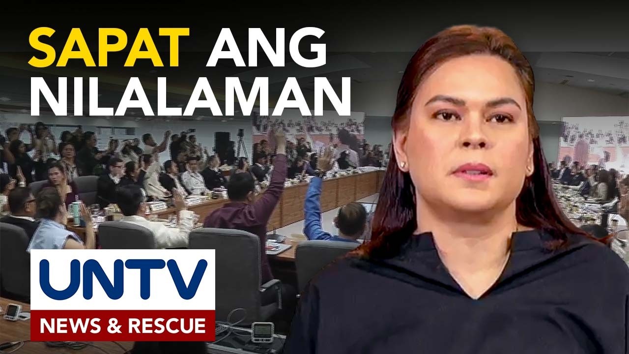 2 impeachment complaints laban kay VP Duterte, 'sufficient in substance' – House Justice panel