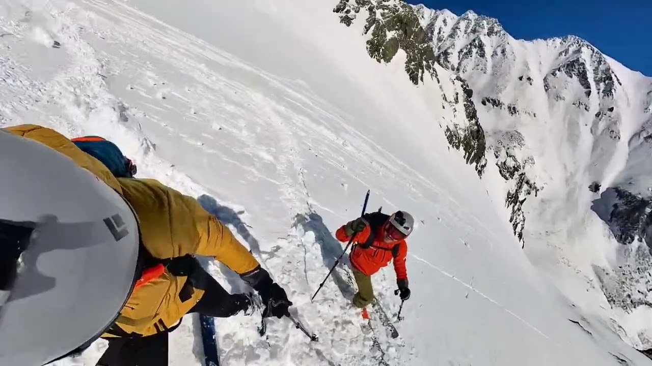 Skialp - Soliskový žľab - zjazd do Mlynickej doliny