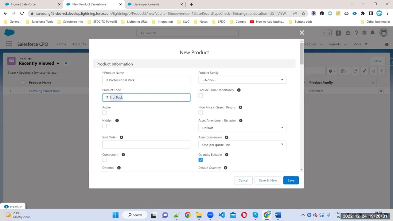 Video3 Bundle Products in Salesforce CPQ