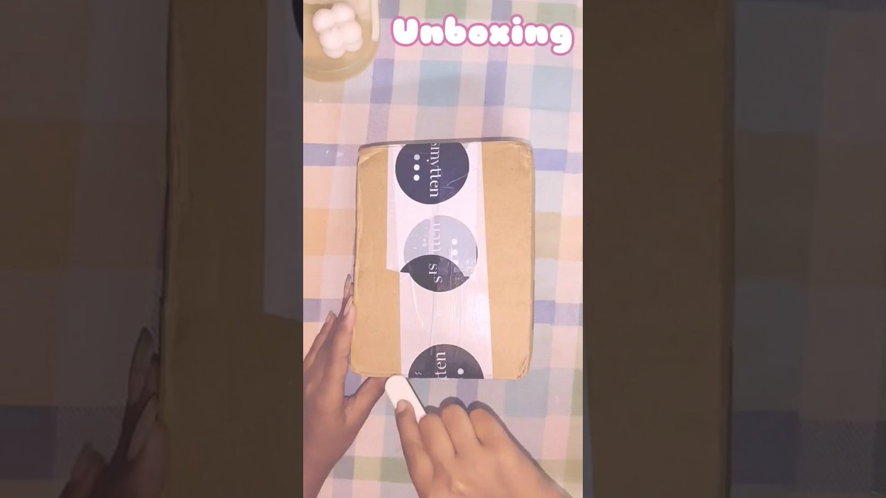 Unboxing smytten trail products | #skincare #samples #smytten