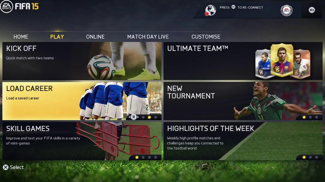 FIFA 15 Career Mode  (PS5)