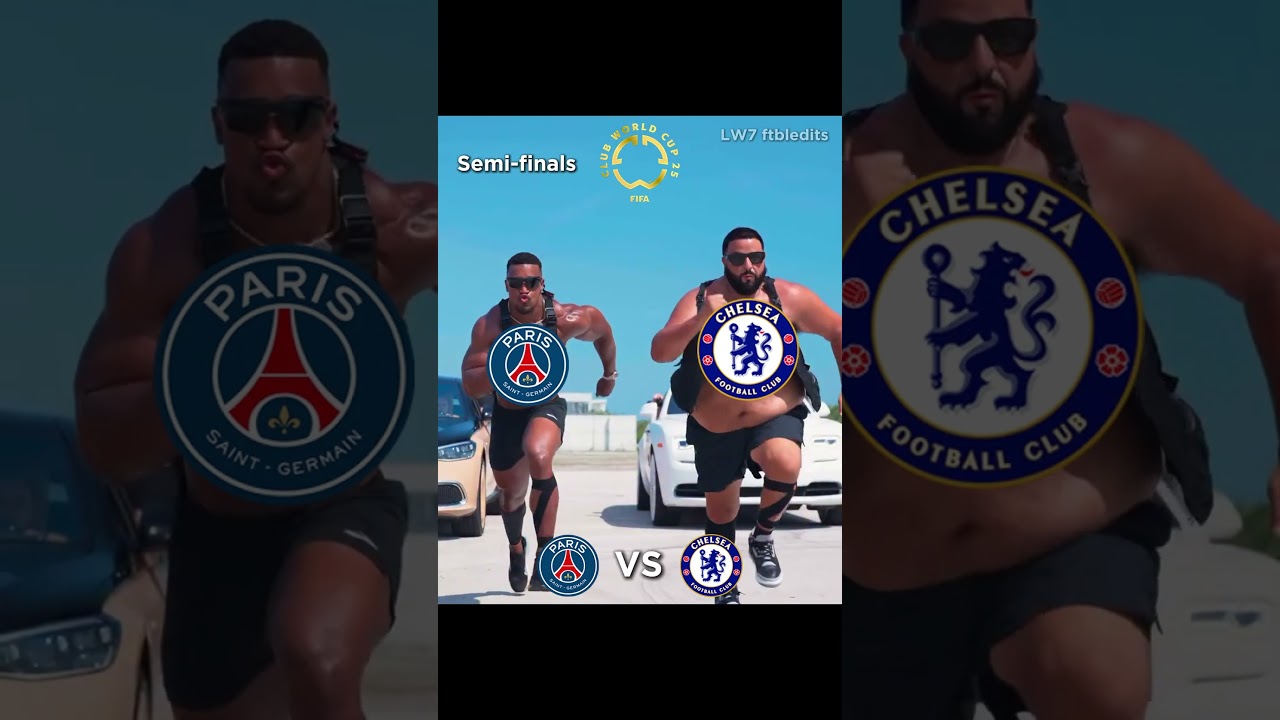 PSG vs Chelsea Fifa Club World cup Final☠️🥶 #football #psg #chelsea #fifaclubworldcup #shorts #viral