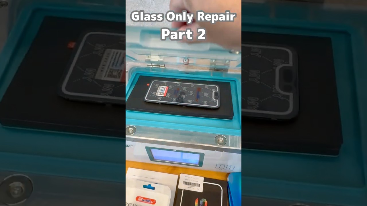 【Part 2】iPhone15 Glass Only Repair (Separation Process)