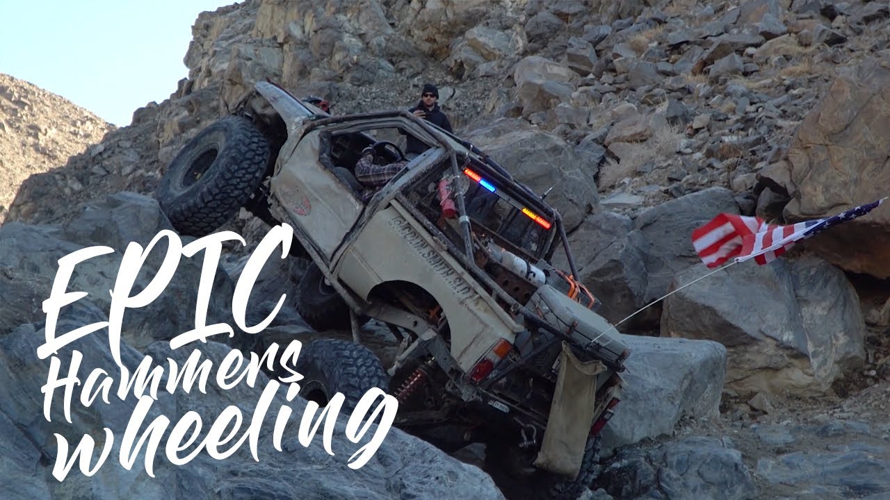 Epic Johnson Valley Rock Crawling Trip: Jack Hammer, Sledge Hammer, Wrecking Ball, & Turkey Claw!