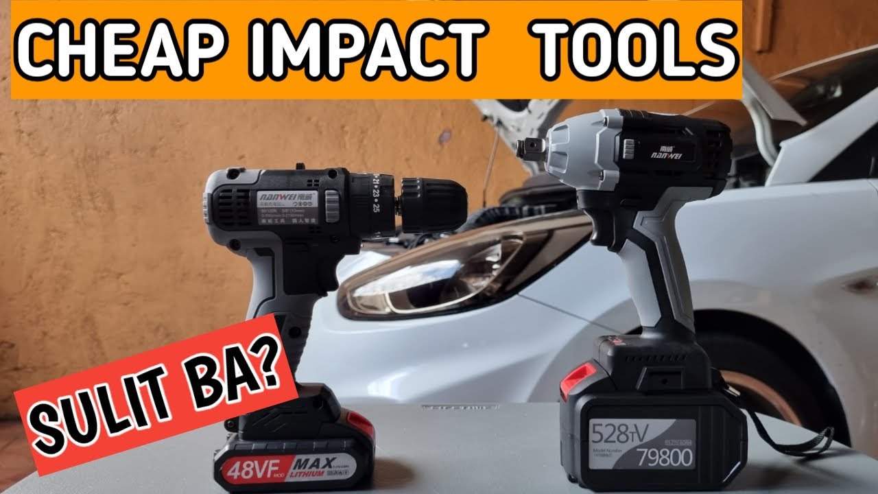 Mumurahing Impact Tools - Sulit Ba? | Nanwei Impact Drill & Wrench Review