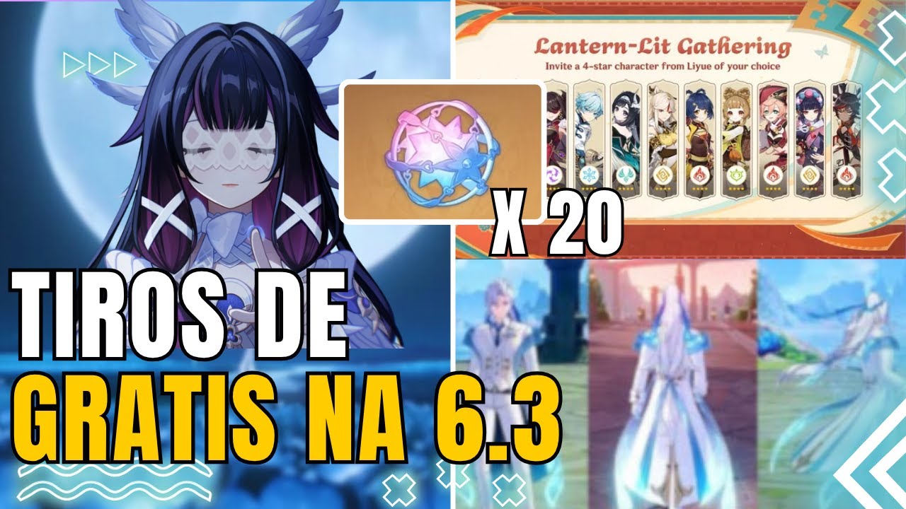 NOVAS INFORMAÇÕES! TIROS DE GRAÇA NA 6.3, SKIN GRATUITA E PERSONAGENS DE BRINDE - VAMOS CONFERIR
