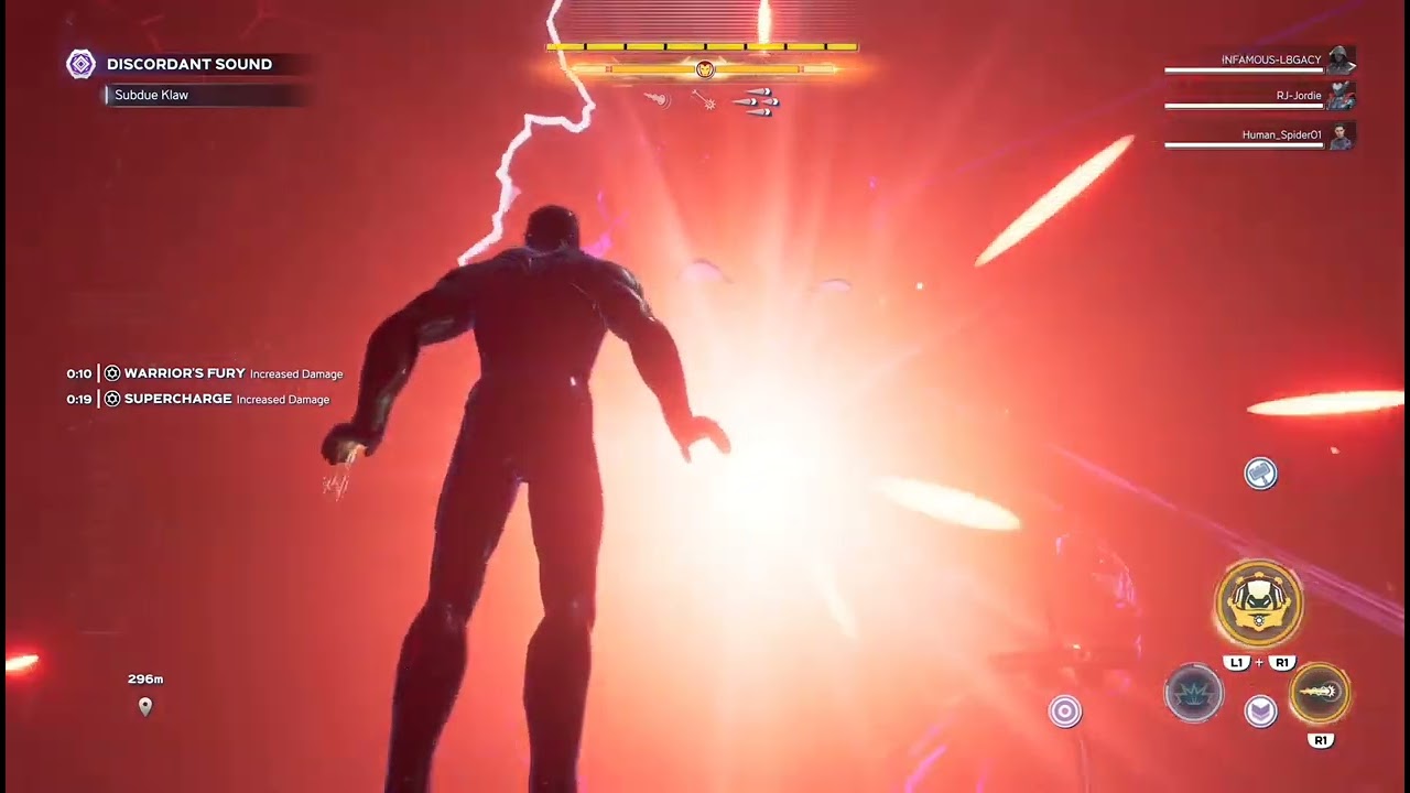 Marvel's Avengers Discordant Sound (Elite) - 0 phase Zawavari Klaw (PS5)