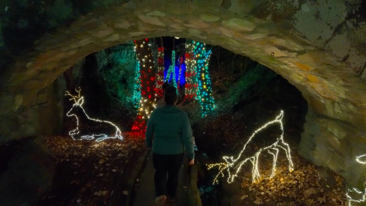 Christmas Lights at Rock City, Chattanooga TN 2024