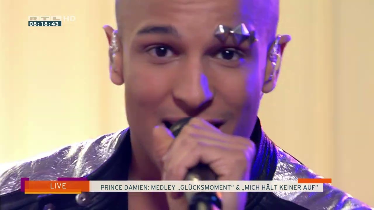 Prince Damien - Medley: Gl&uuml;cksmoment + Mich h&auml;lt keiner auf (Live at Guten Morgen Deutschland)