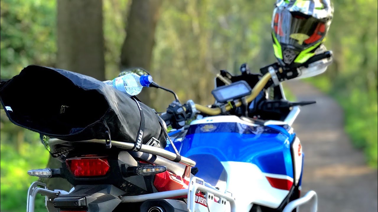 Africa twin Adventure sport ride out to some lanes