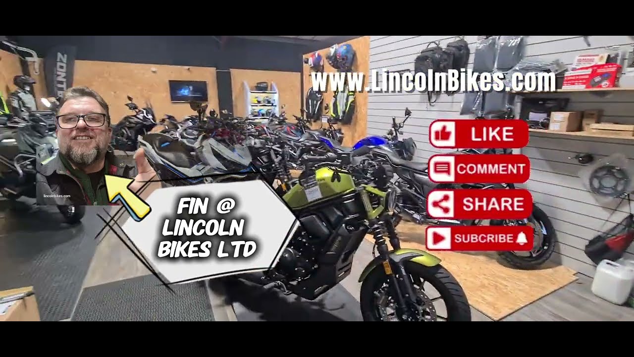 29 января 2026 г. Еженедельное обновление от Fins в #LincolnBikes #Motorcycle #Dealership #Zontes...