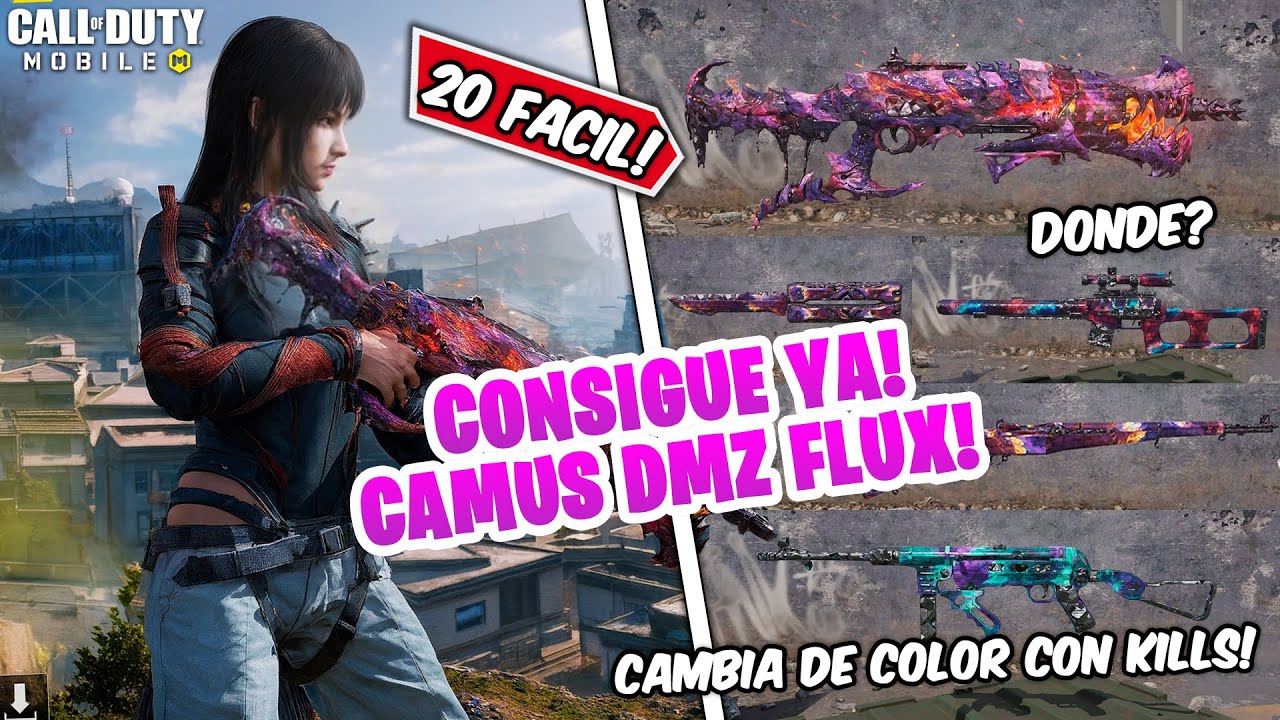 HOW TO GET DMZ FLUX CAMOUFLAGE FAST! VERY EASY COD MOBILE GUIDE | Dimitry