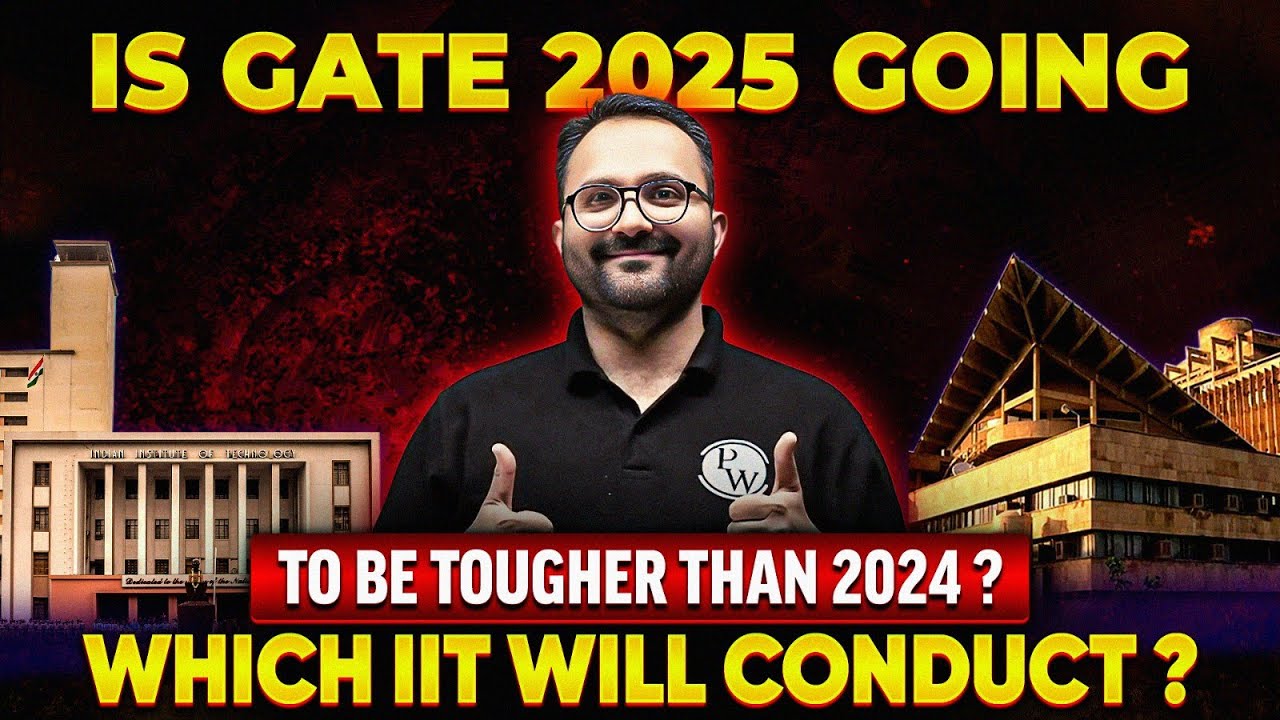 Which IIT Will Conduct GATE 2025 ? Will It Be the Toughest Ever?🤯🤯