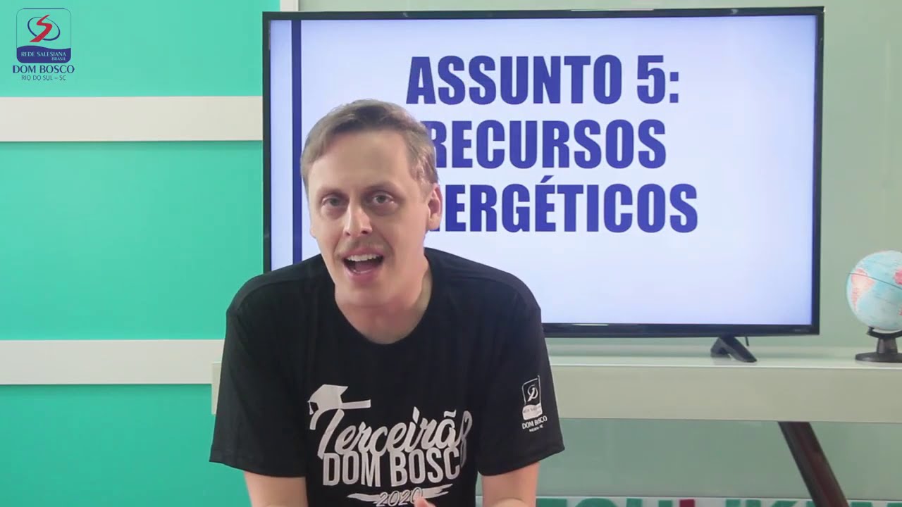 Recursos Energéticos – AULÃO REVISÃO EXERCÍCIOS