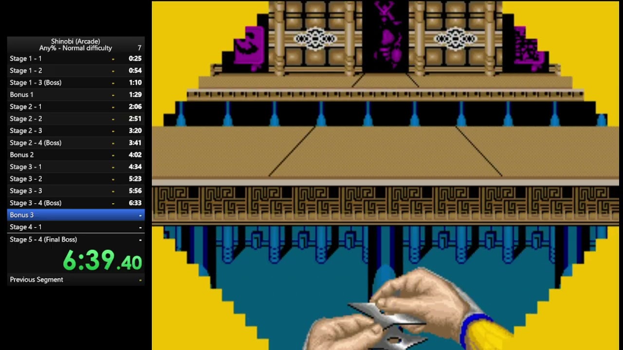 Shinobi Arcade – 12:46 Speedrun