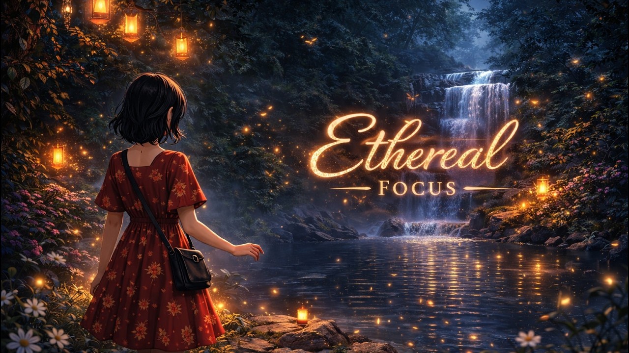 Ethereal Focus Music✨ | Crafted Dreamy Music for Calm Focus 🌌
