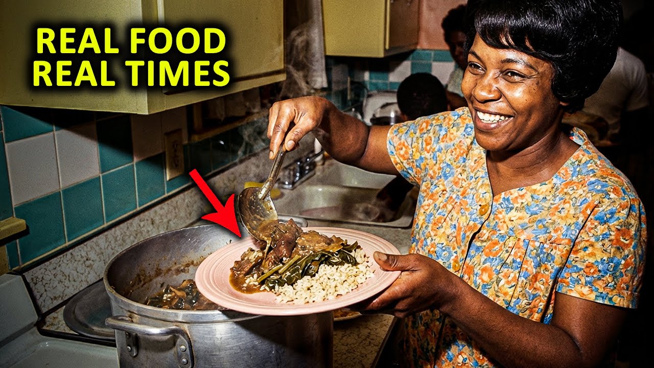 Before Fast Food, Black Families Ate LIKE THIS in the 1960s!