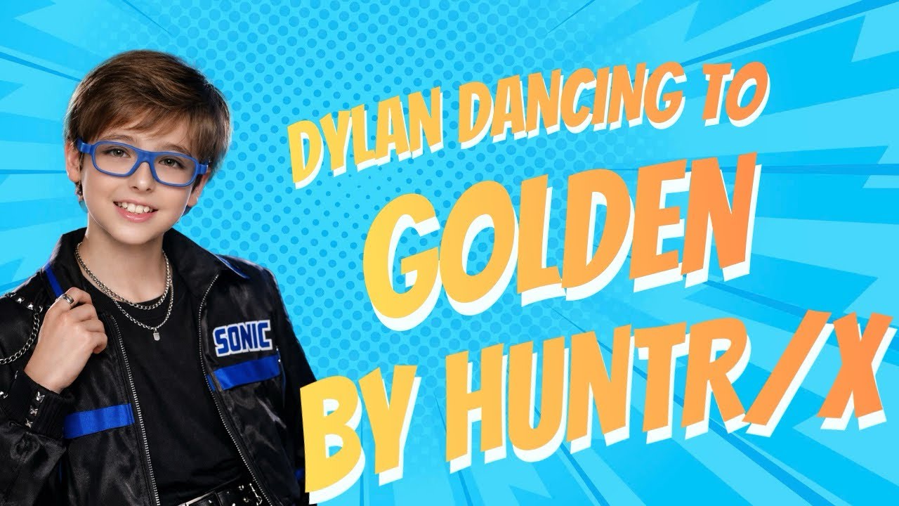 Dylan dancing to Golden by Huntr/x