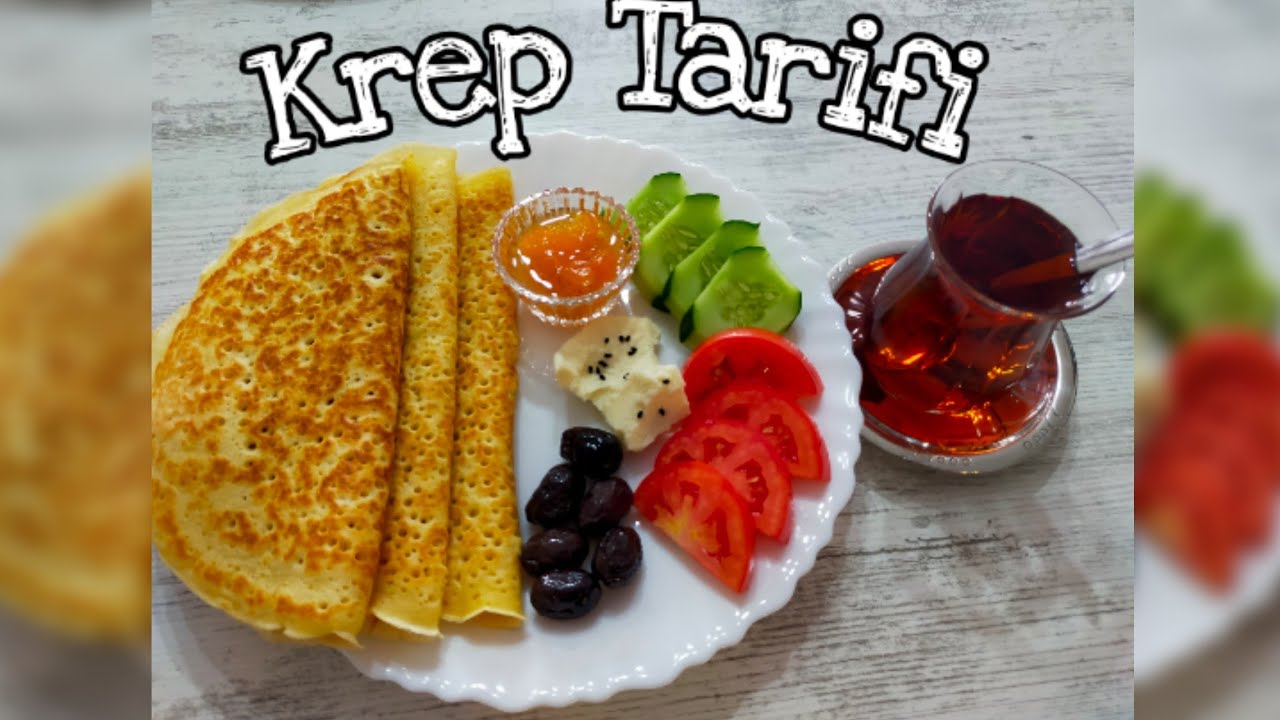 Krep Tarifi - Yumuşacık hi&ccedil; kırılmayan lezzeti şahane, tam kahvaltılık tarif#pratik #ekonomik