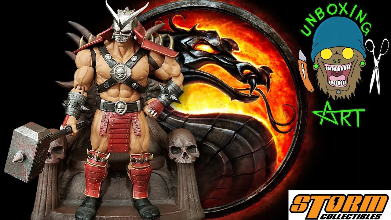 Storm Collectibles Mortal Kombat Shao Kahn Unboxing and Review