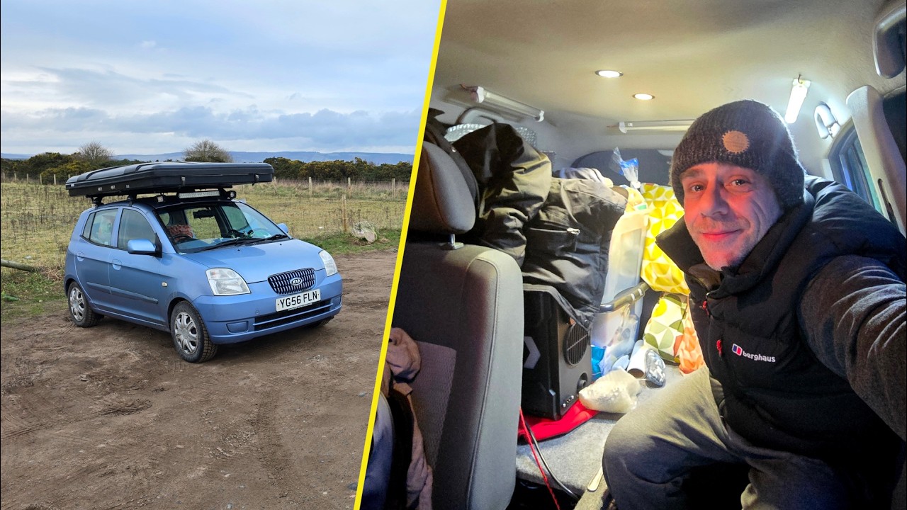 Winter Touring Scotland In My Kia Camper Is A Bit Of A Challenge