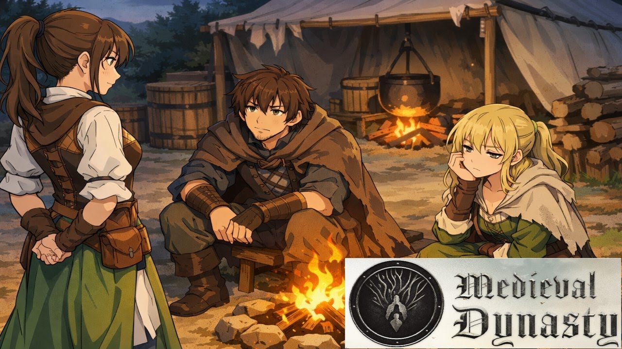 Médiéval Dynasty : Recrutement puis ... c'est le DRAME 😱