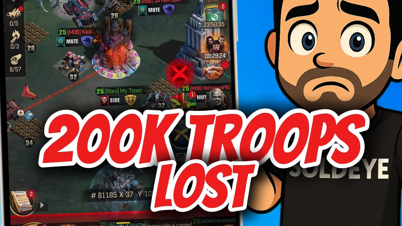 How i LOST 220,000 Troops 🔥 Hulkyyy and co in Action 💥 The Walking Dead Survivors