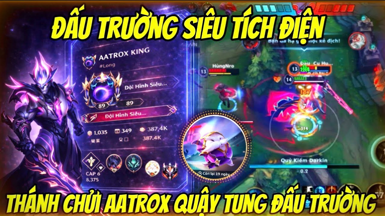 ATX Tốc chiến: AATROX bán hành cho team bạn cực CĂNG! 