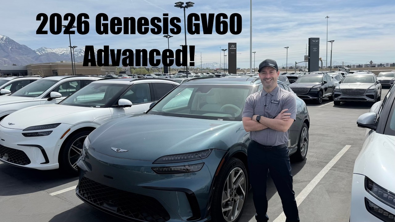 Обзор и подробное руководство по эксплуатации Genesis GV60 Advanced 2026 года!