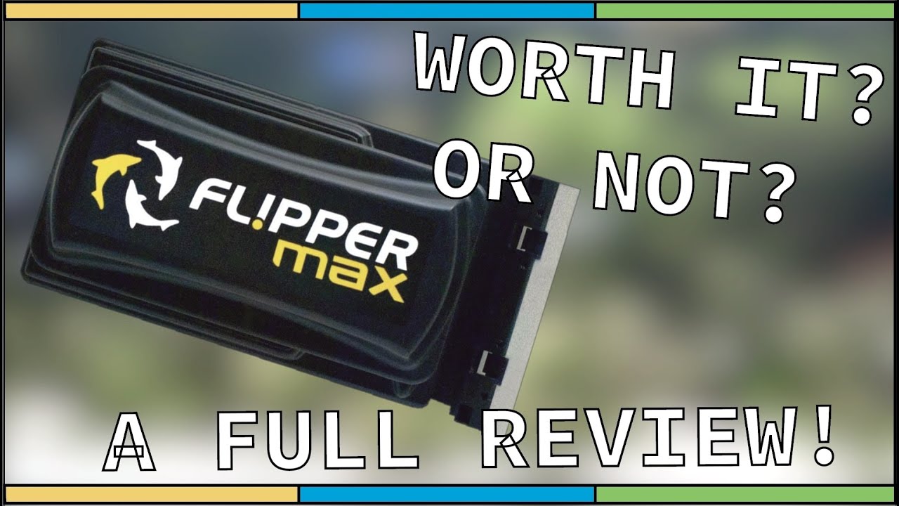 FLIPPER MAX Aquarium Magnet Cleaner *Detailed* Review & Unboxing!