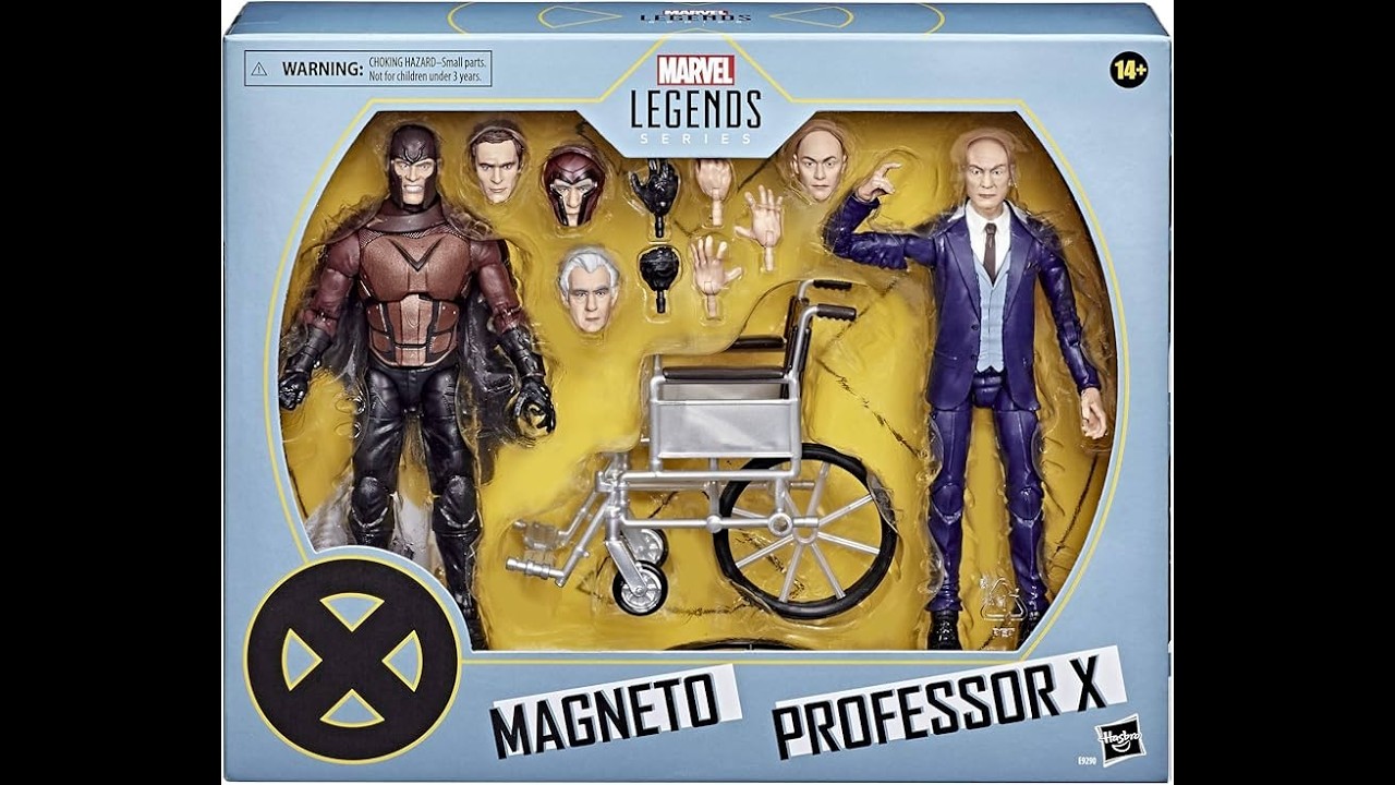 Marvel Legends Series Magneto and Professor X 2-Pack