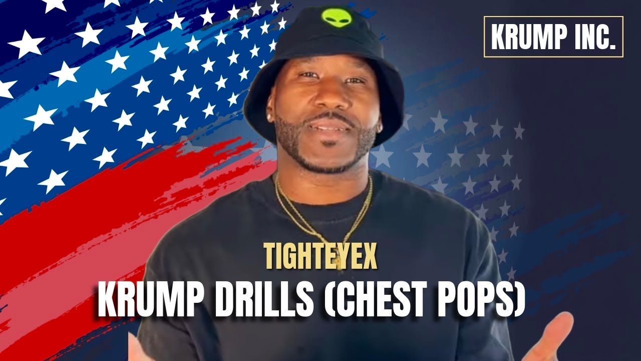 KRUMP DRILLS (CHEST POPS) | BY TIGHTEYEX | Bvck University | Krump Inc.