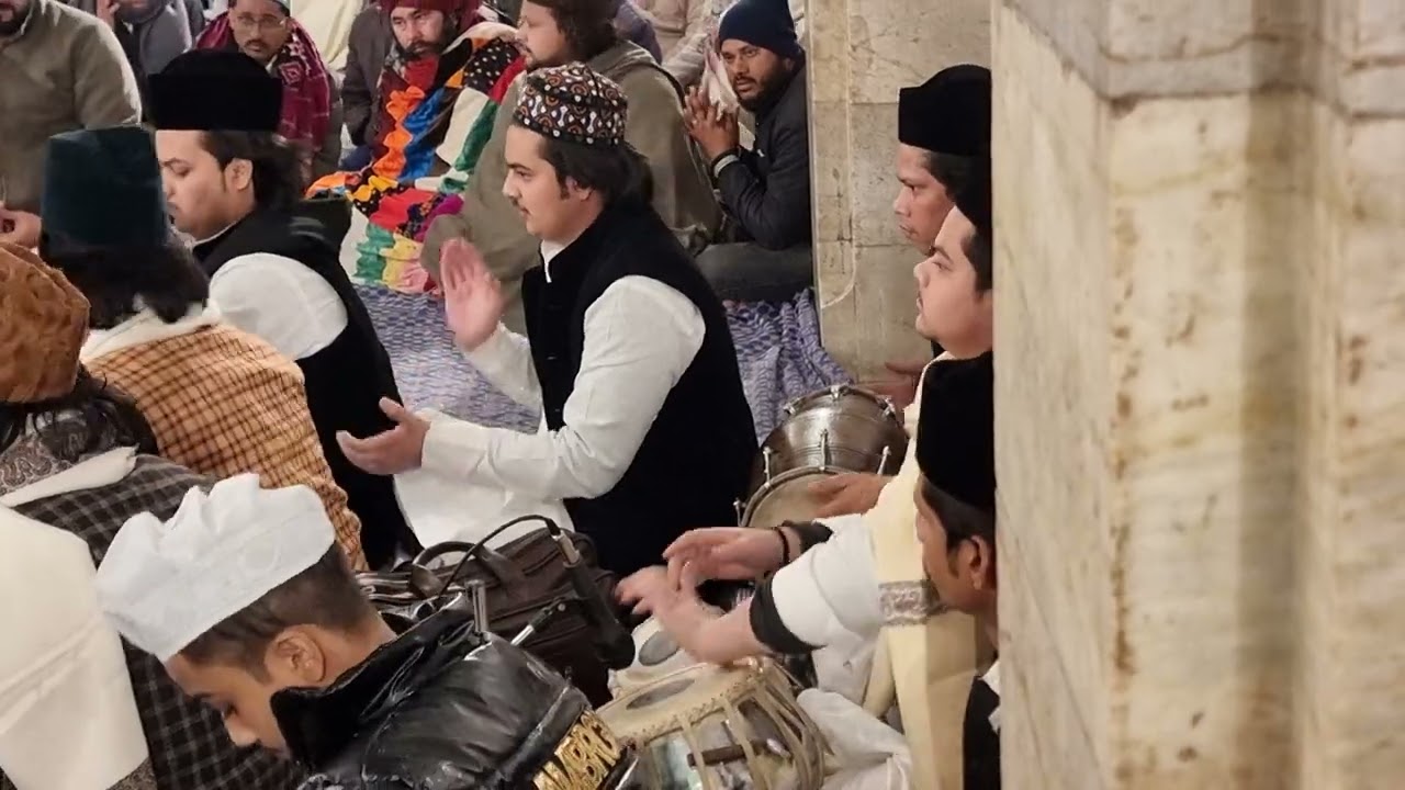 Ajmer urs 811 day5,Aye Dil Bageer Damane Sultane Aulia, Manqabat Imam Hussain By Hazrat Shah Niaz.