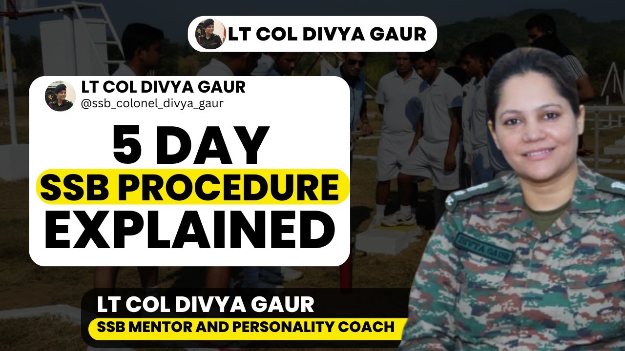 5 Day SSB Interview Procedure Explained | Complete SSB Interview Process for NDA, CDS & AFCAT