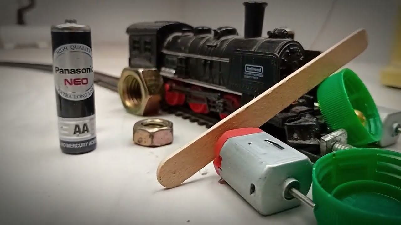 What Happens When a Toy Train Hits a Giant LEGO Wall? 