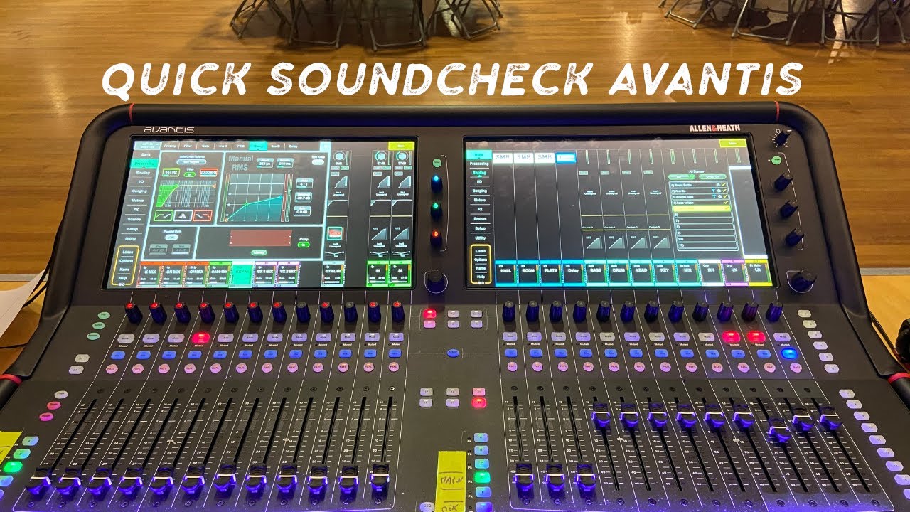 QUICK SOUNDCHECK ON AVANTIS - NO TALK