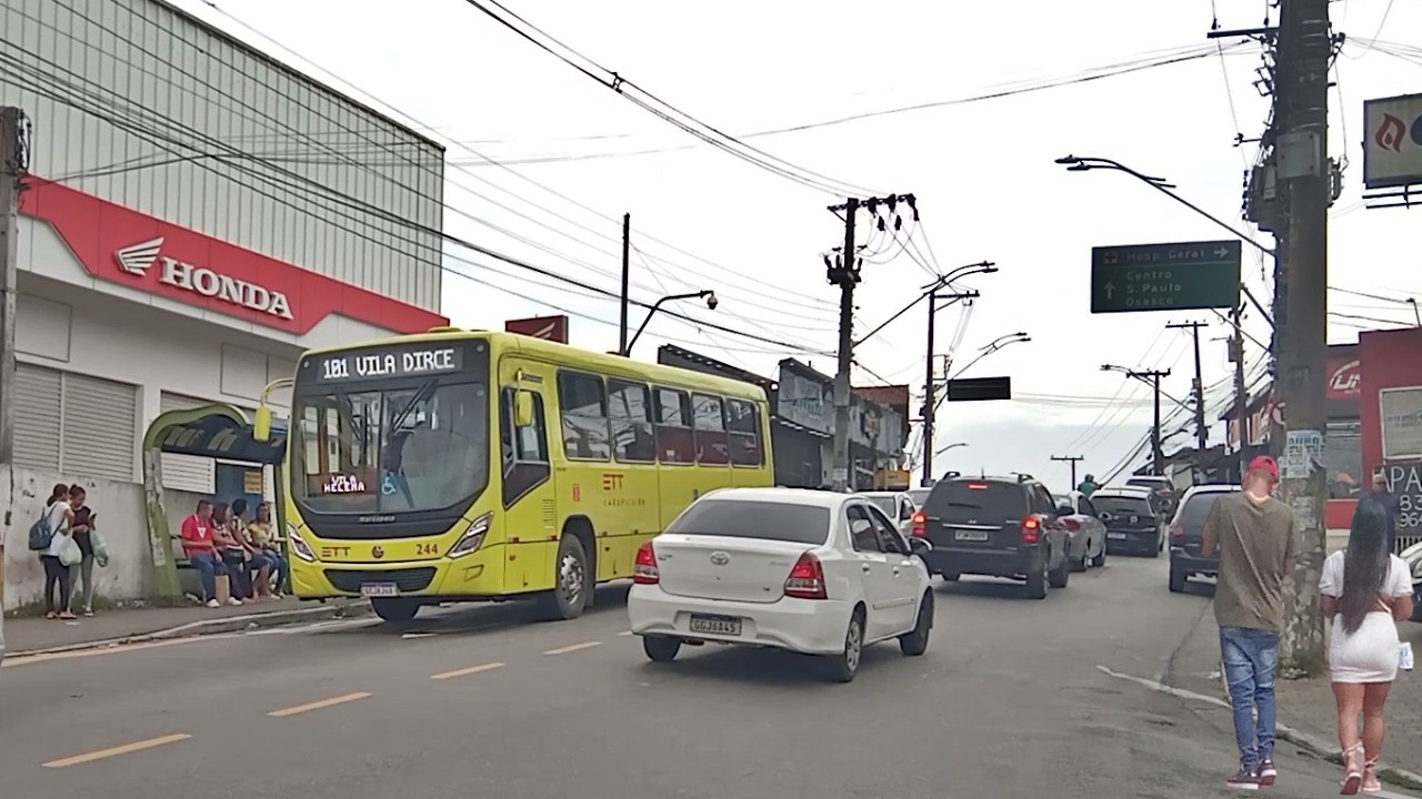 Movimentação de ÔNIBUS | PARADA HONDA