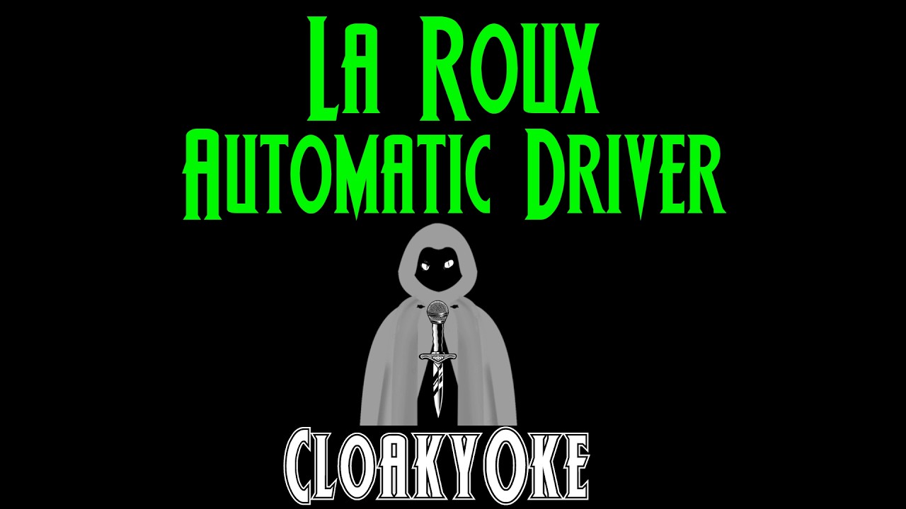 La Roux - Automatic Driver (karaoke)