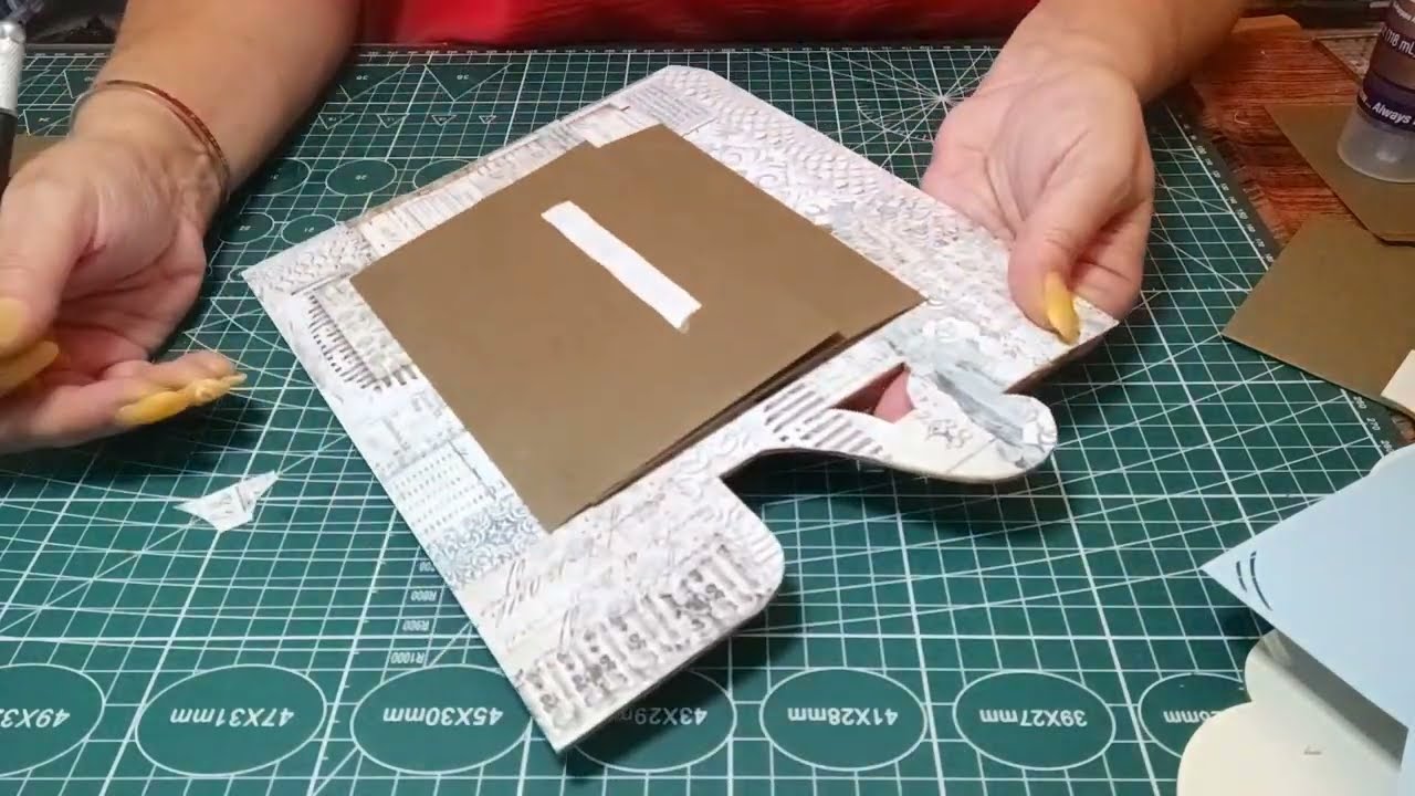 Tutoriel album machine à coudre partie 1/2 #scrapcolors #scrapbooking @Stamperiainternational
