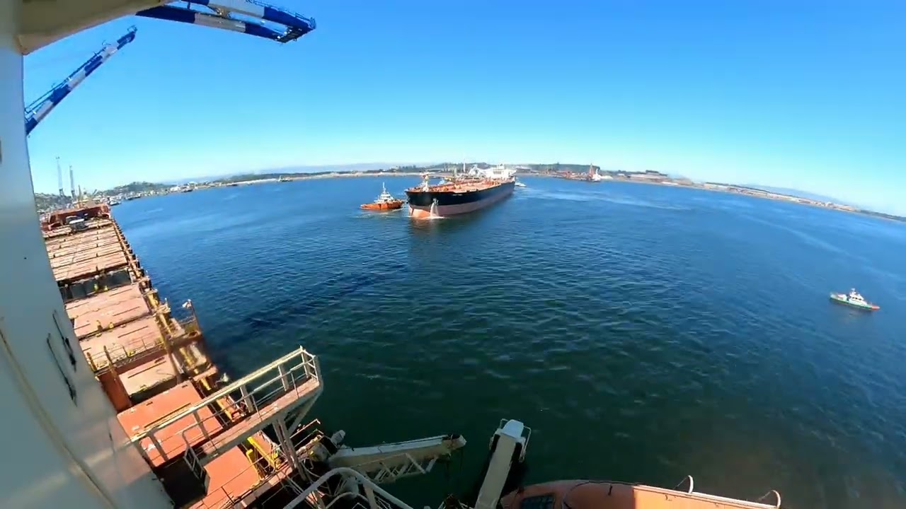 port is San Vicente Chile