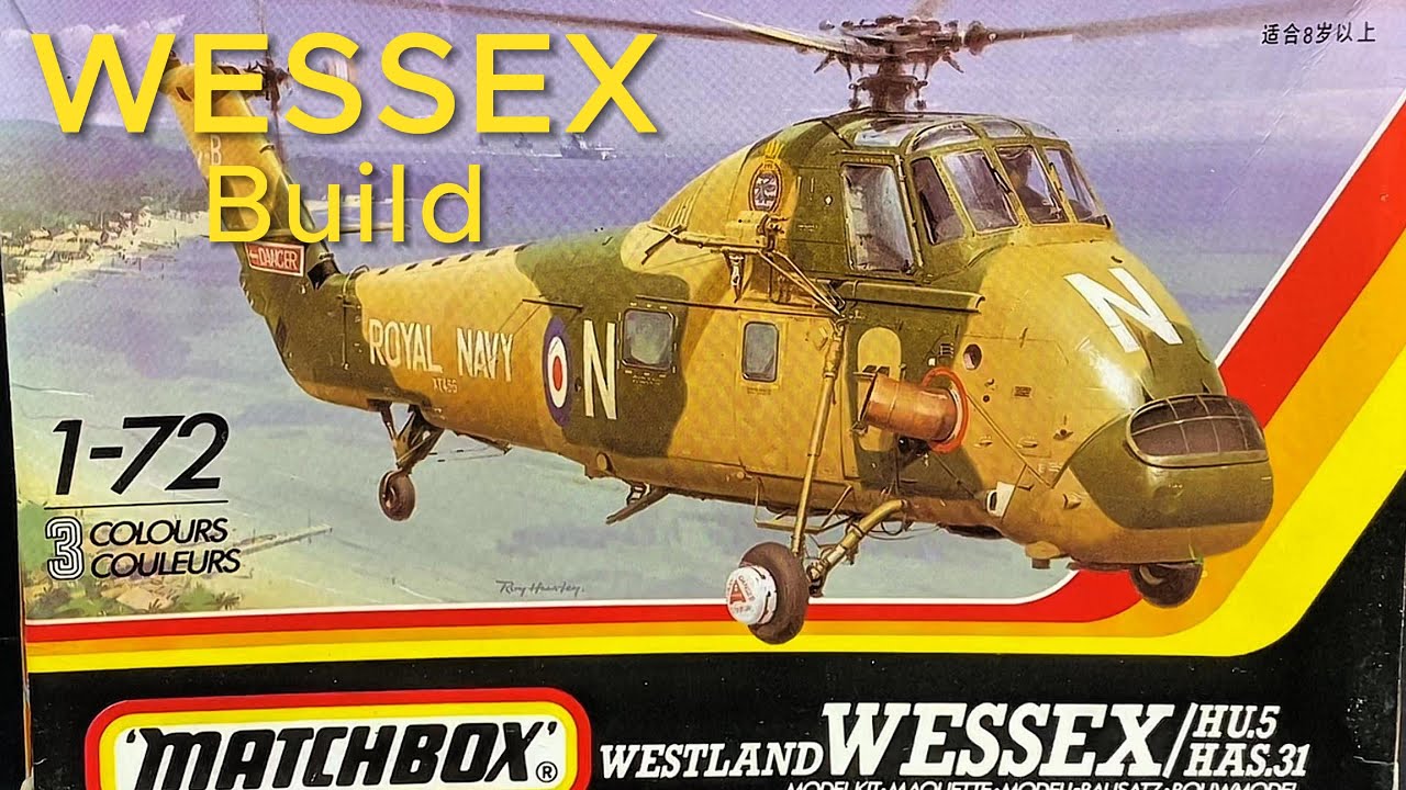 Matchbox 1/72 Westland Wessex build PK-133