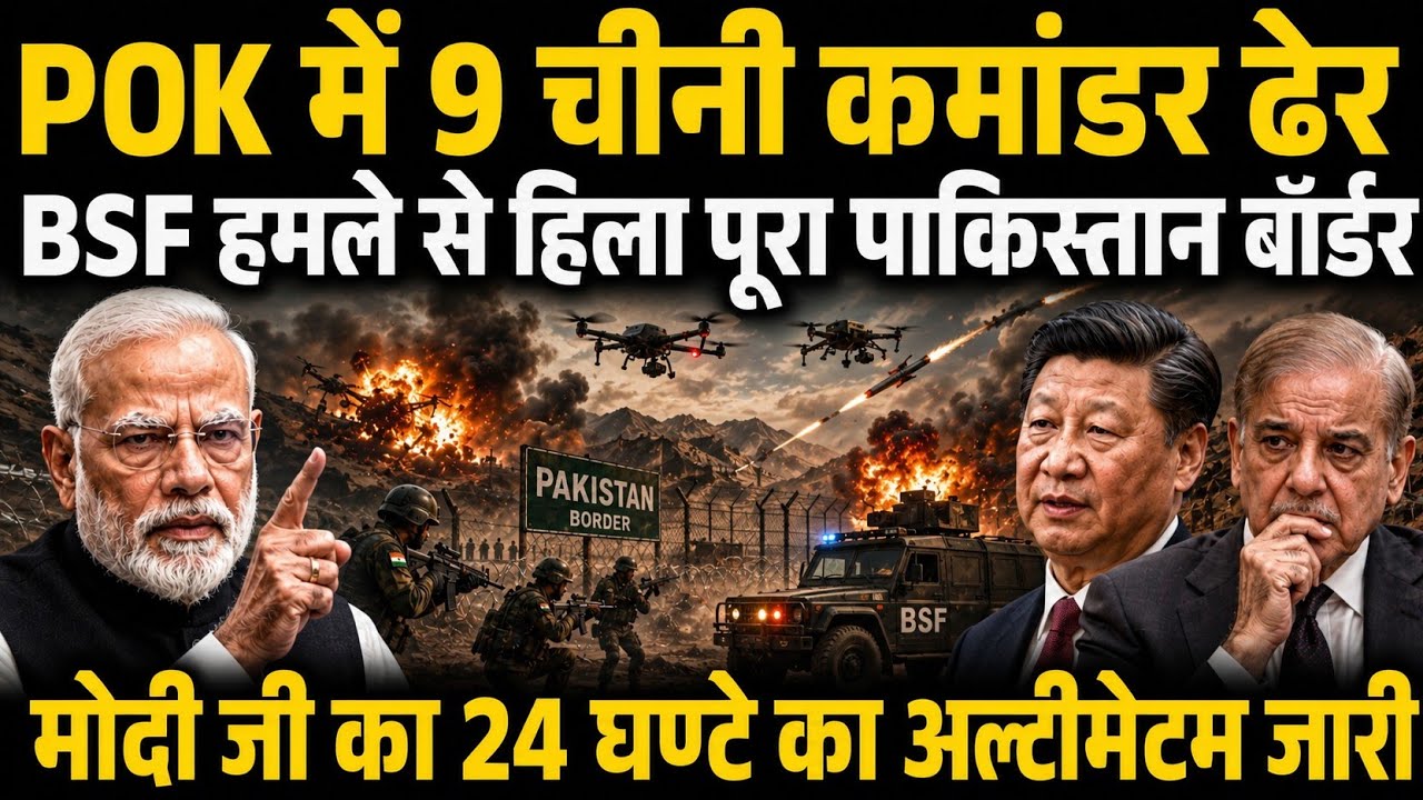 India Foils Massive 1000+ Drone Attack | POK Launch Network Destroyed? Full Report